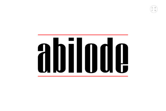 Abilode: A Futuristic Display Font That Elevates Digital Branding