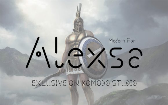 Alexsa: A Modern Display Font for Digital Branding