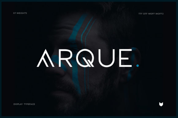 Arque: A Modern Display Font That Elevates Digital Branding