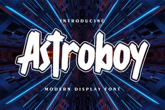Astroboy: A Bold, Friendly Display Typeface for Real Editorial Moments