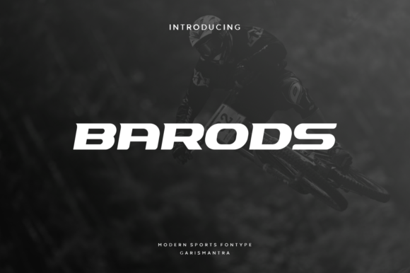 Barods: A Bold Display Font for Modern Digital Brands