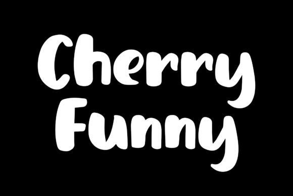Cherry Funny: A Bold, Playful Display Font for Handmade Creators