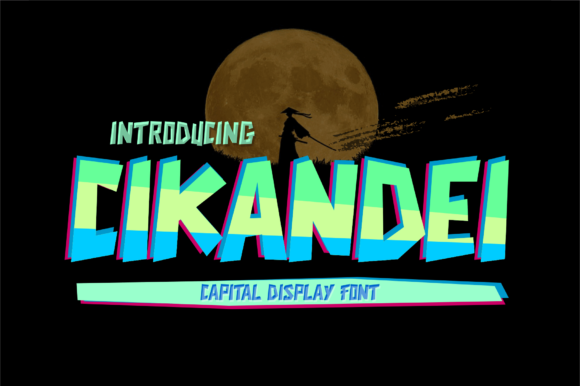 Cikandei: A Bold Display Font That Cuts Through the Feed
