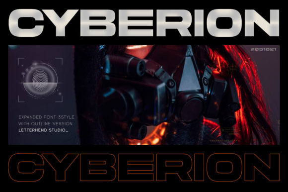 Cyberion: A Bold, Futuristic Display Font Worth Testing