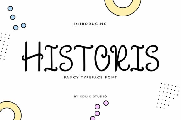 Historis: A Chic Display Font for Digital Brand Identity