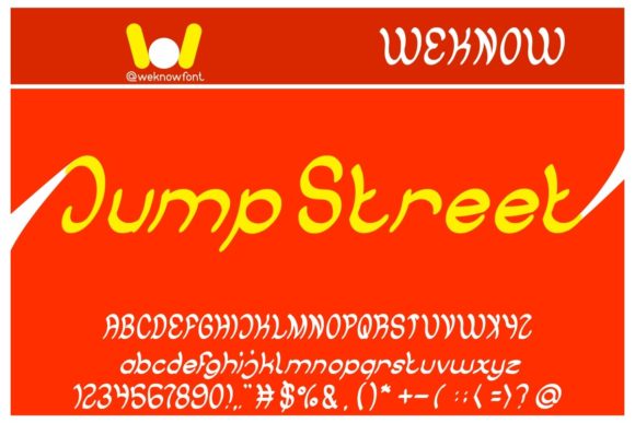 Jump Street: A Display Font That Feels Like Handmade Joy