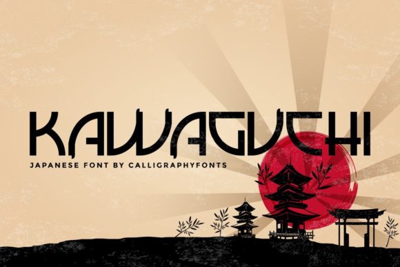 Kawaguchi: A Japanese-Inspired Display Font That Commands Attention