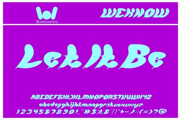 Let It Be: A Display Font That Feels Like Handmade Magic