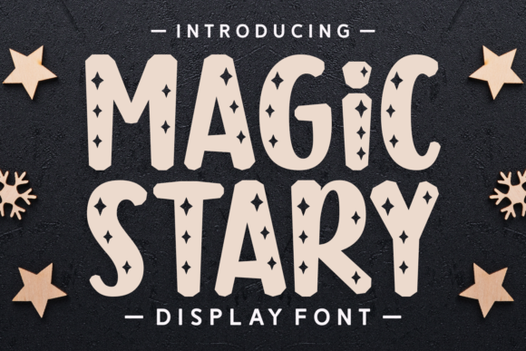Magic Stary: A Playful Display Font That Delivers Personality