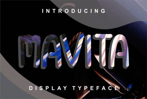 Mavita: A Clean Display Font for Confident Digital Branding