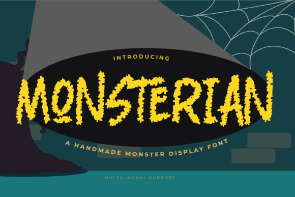 Monsterian: A Bold Display Font That Delivers Personality