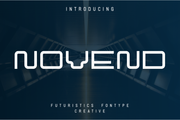 Novend: A Modern Display Font for Editorial Impact