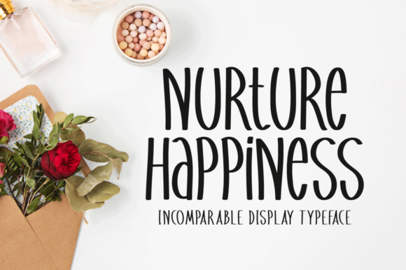 Nurture Happiness: A Display Font That Delivers Joy—Not Just Looks