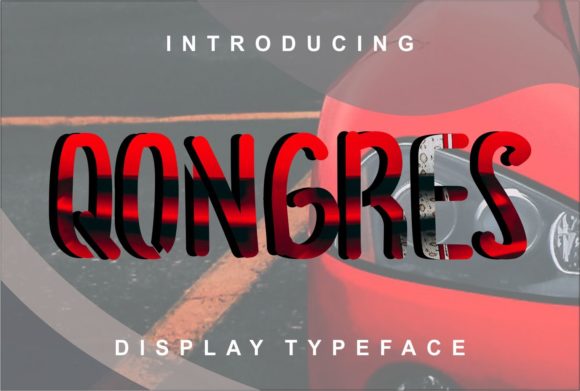 Qongres: A Clean, Adaptable Display Font for Handmade Creators