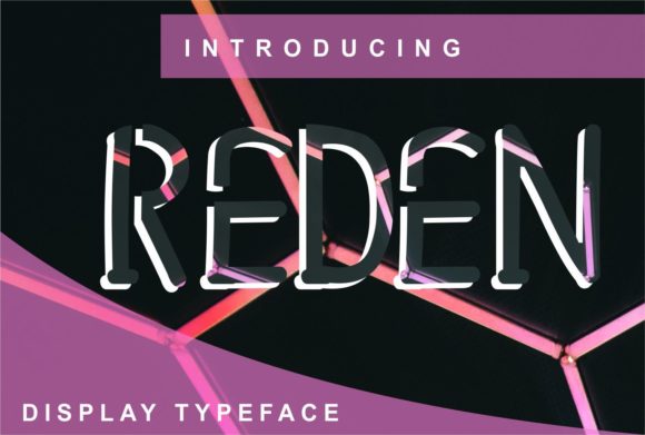 Reden: A Display Font That Cuts Through the Feed