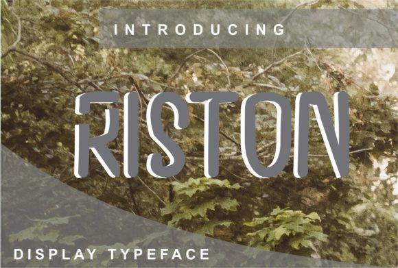 Riston: A Display Font That Breathes Life Into Editorial Moments