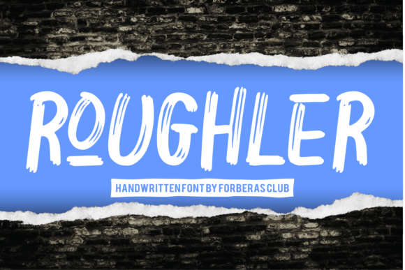 Roughler: A Display Font That Anchors Urban Brand Moments