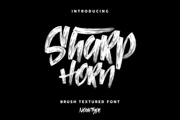 SharpHorn: A Display Font That Cuts With Precision